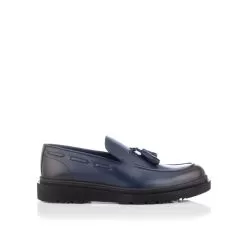 Men`s Slip-On Shoes Luigi Blue