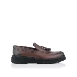Men`s Slip-On Shoes Luigi Brown