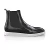 Men`s Square Toe Flat Ankle Boots 12224