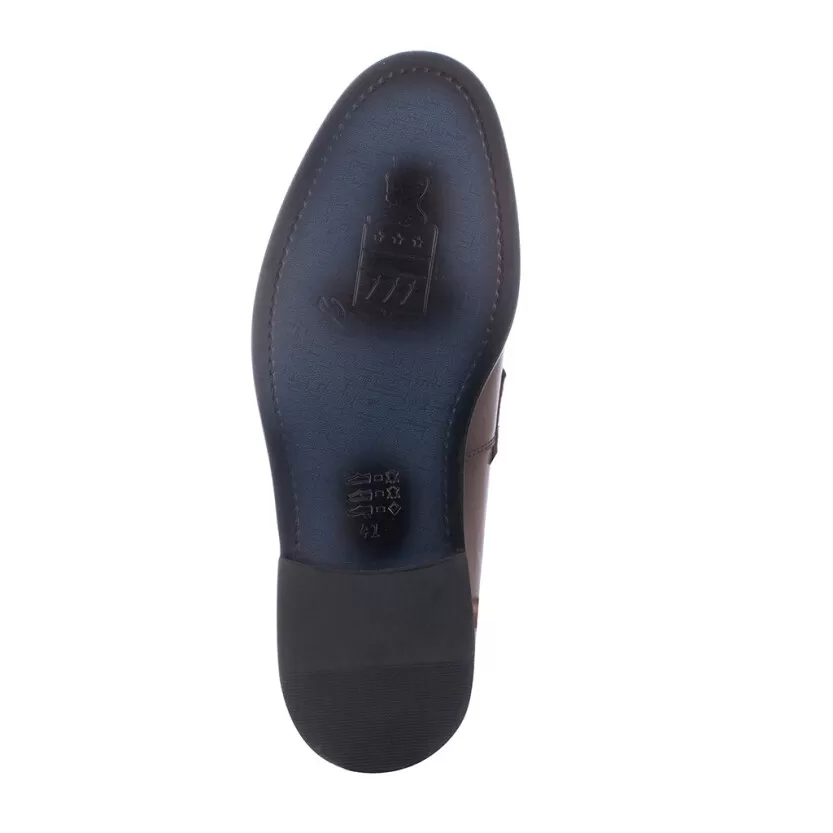 Men`s Double Buckle Loafers Alessandro Brown 3 Men`s Double Buckle Loafers Alessandro Brown - Image 3