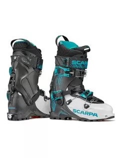 Scarpa Maestrale RS 3.0 Alpine Touring Ski Boots 13 Scarpa Maestrale RS 3.0 Alpine Touring Ski Boots -Shoes for me! 12051 501 1 06 MAE RS Wht Blk Azu MaestraleRS White Black Azure