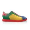 Men`s Square Toe Flat Sneakers 17305