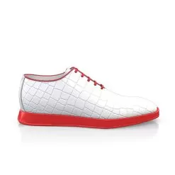 Men`s Square Toe Flat Sneakers 19501