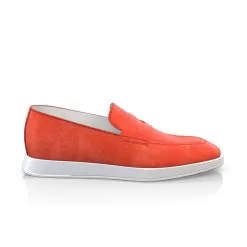 Men`s Square Toe Flat Sneakers 21300