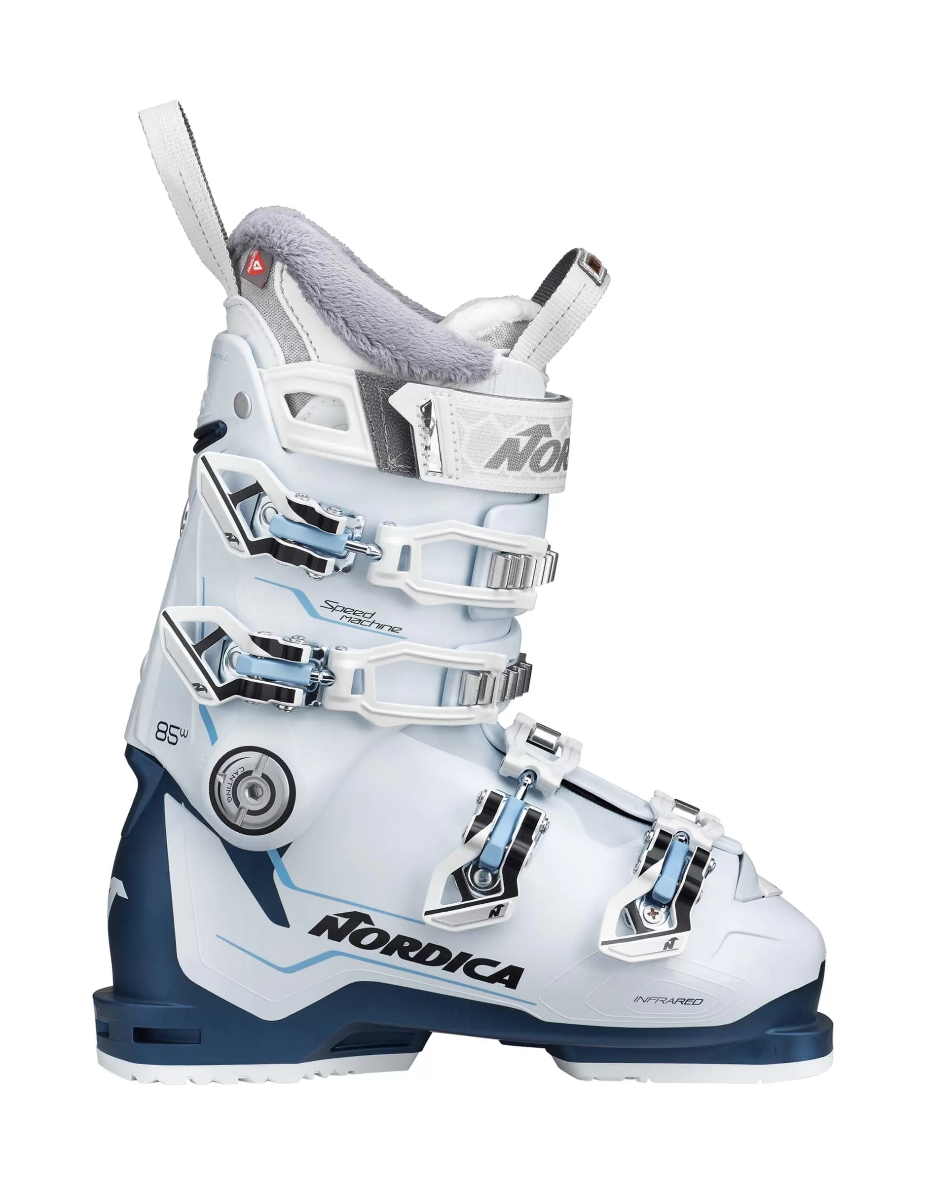 Nordica Speedmachine 85 Womens Ski Boots - White 1 Nordica Speedmachine 85 Womens Ski Boots - White