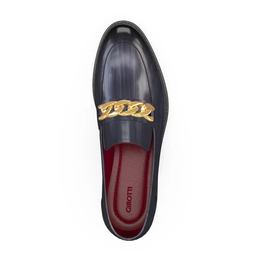 Men`s Luxury Chain Loafers 26614 2 Men`s Luxury Chain Loafers 26614 - Image 2