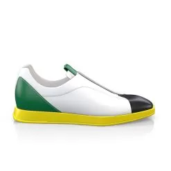 Men`s Square Toe Flat Sneakers 45280