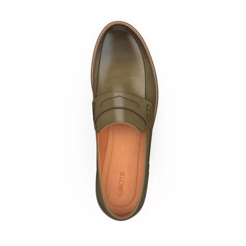 Men`s Penny Loafers 46586 2 Men`s Penny Loafers 46586 - Image 2