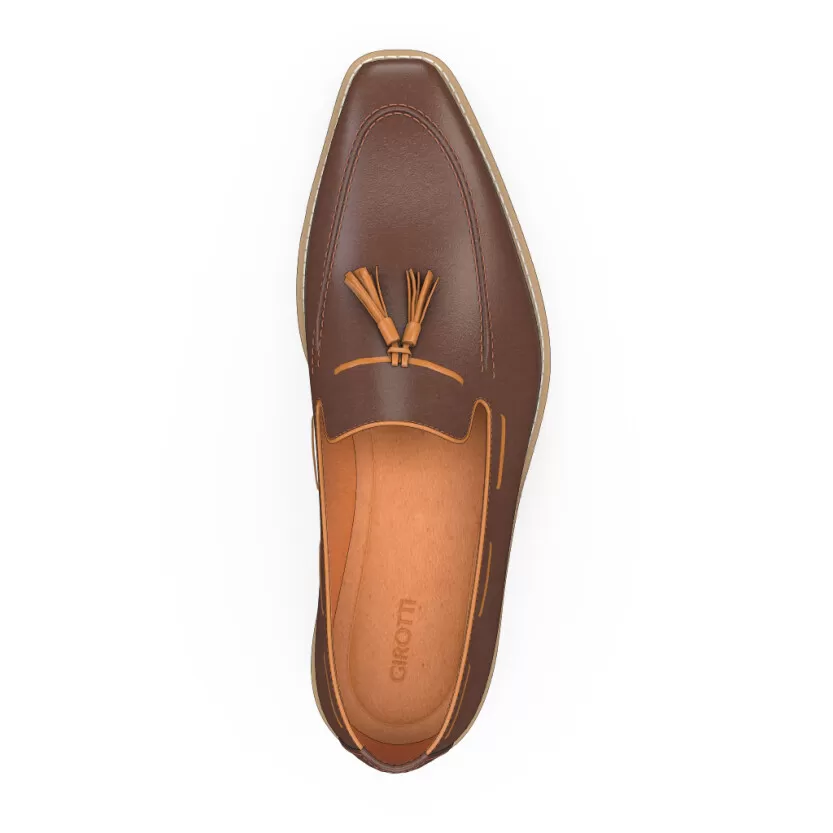 Men`s Tassel Loafers 46625 2 Men`s Tassel Loafers 46625 - Image 2