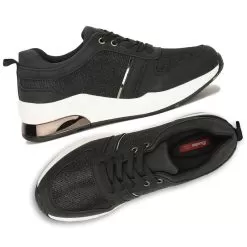 Bata Black Sneakers For Women -Shoes for me! 5316151 7