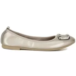 Bata Grey Ballerinas For Women