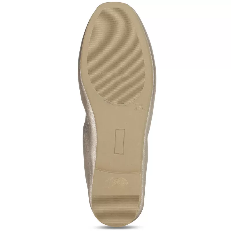 Bata Grey Ballerinas For Women 6 Bata Grey Ballerinas For Women - Image 6