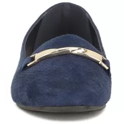 Bata Navy Moccasins For Women -Shoes for me! 5509722 3