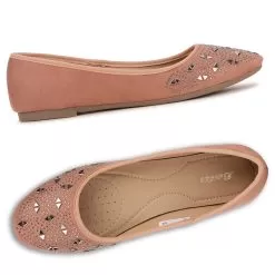 Bata Offwhite Ballerina For Women -Shoes for me! 5511763 7