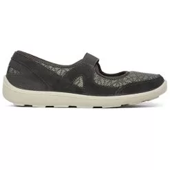 Bata Dark Grey Casual Shoes For Women