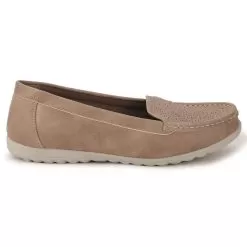 Bata Grey Casual Shoes For Women