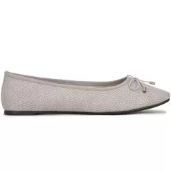 Bata Grey Flats For Women