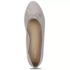 Bata Grey Flats For Women -Shoes for me! 5512727 5