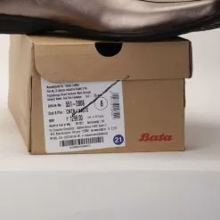 Bata Gunmetal Ballerina For Women -Shoes for me! 5512808 9