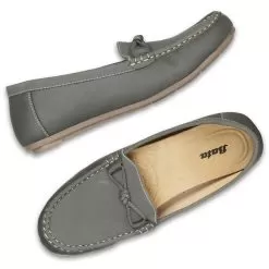 Bata Grey Ballerina For Women -Shoes for me! 5512903 7