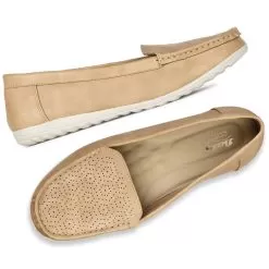 Bata Tan Slipon Casuals For Women -Shoes for me! 5513148 7
