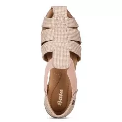 Bata Light Brown Ballerina For Women -Shoes for me! 5513751 5
