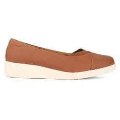 Bata Brown Casual Shoes For Women