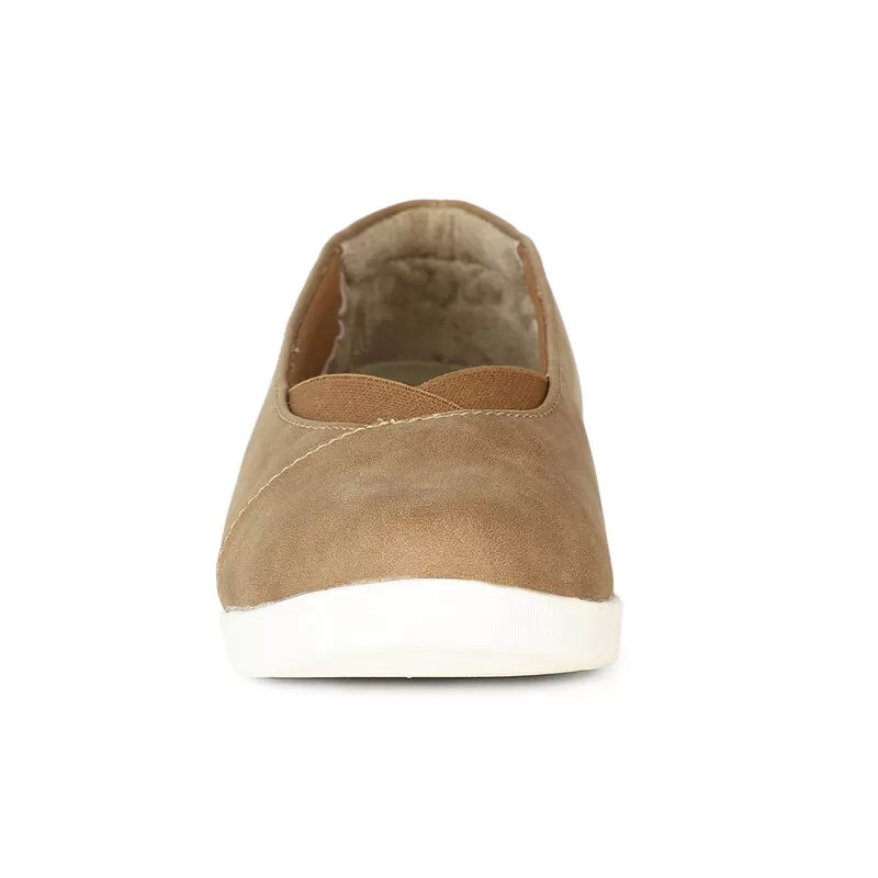 Bata Brown Ballerina For Women 3 Bata Brown Ballerina For Women - Image 3