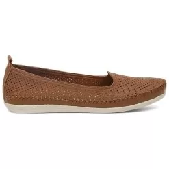 Bata Comfit Brown Ballerina For Women