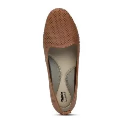 Bata Comfit Brown Ballerina For Women -Shoes for me! 5514911 5
