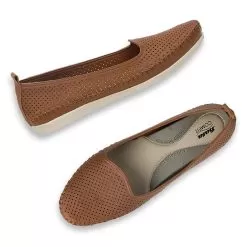 Bata Comfit Brown Ballerina For Women -Shoes for me! 5514911 7