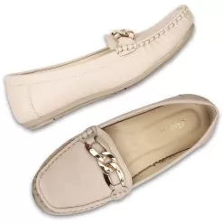 Bata Pink Loafers For Women -Shoes for me! 5515367 7