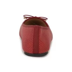 Bata Maroon Ballerina For Women -Shoes for me! 5515727 4