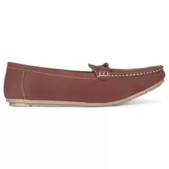Bata Orange Loafer For Women