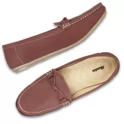 Bata Orange Loafer For Women 13 Bata Orange Loafer For Women -Shoes for me! 5515903 7