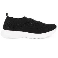 North Star Black Sneaker For Women