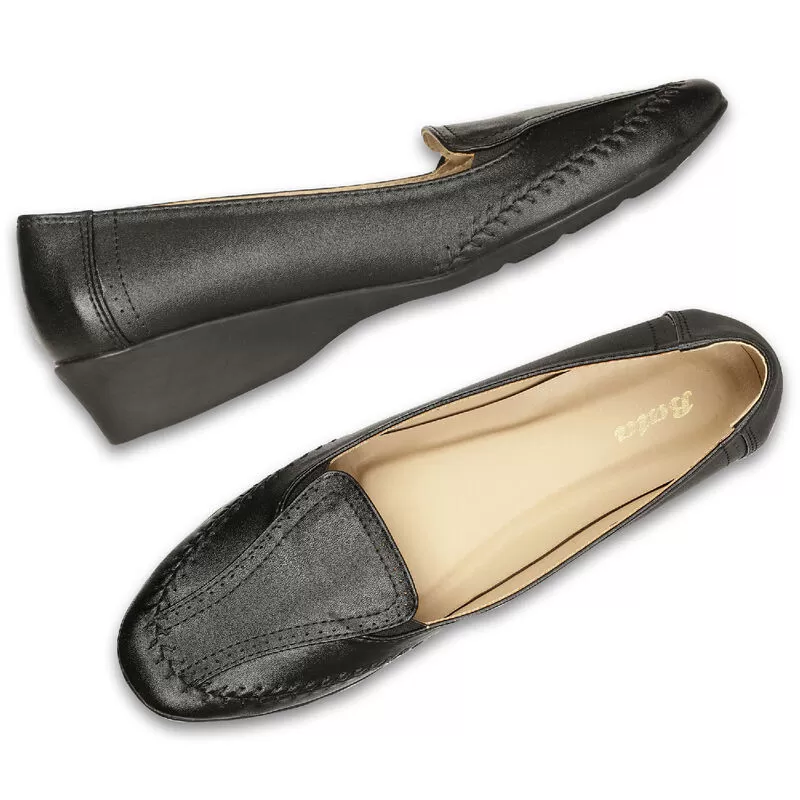 Bata Black Loafer For Women 7 Bata Black Loafer For Women - Image 7