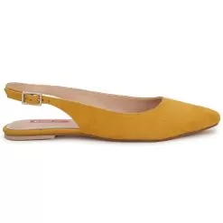Bata Yellow Casual Shoes For Women