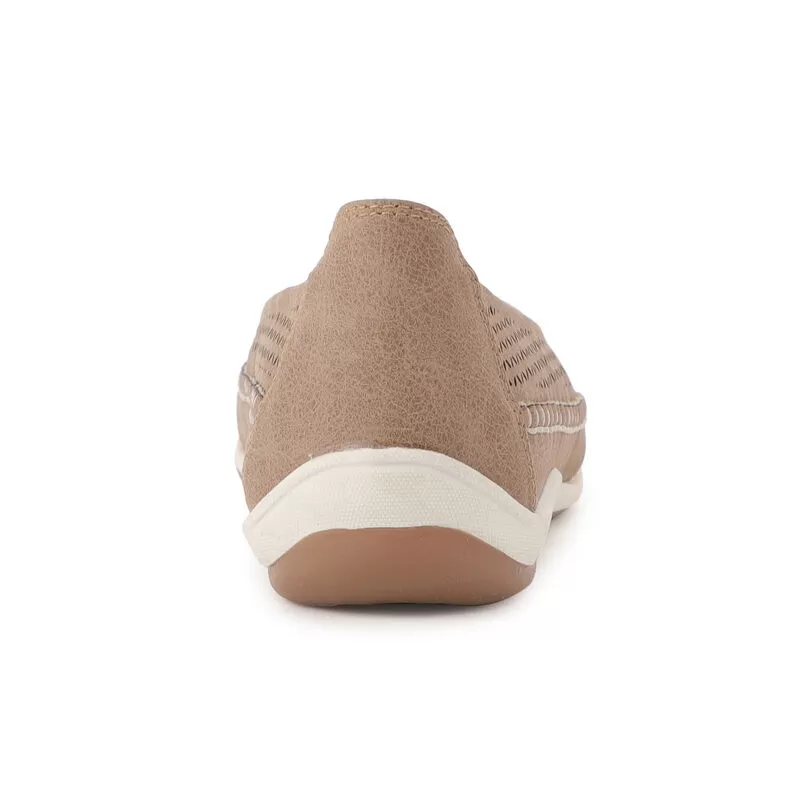 Bata Beige Ballerina For Women 4 Bata Beige Ballerina For Women - Image 4