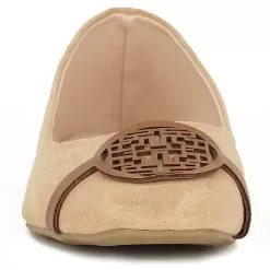 Bata Beige Ballerinas For Women -Shoes for me! 5518488 3