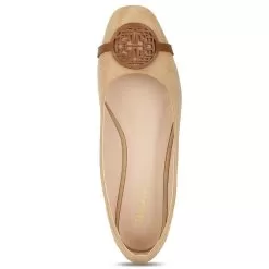 Bata Beige Ballerinas For Women -Shoes for me! 5518488 5