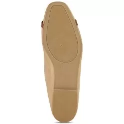 Bata Beige Ballerinas For Women -Shoes for me! 5518488 6
