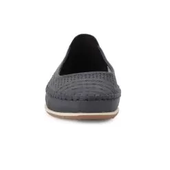 Bata Navy Ballerina For Women -Shoes for me! 5519033 3