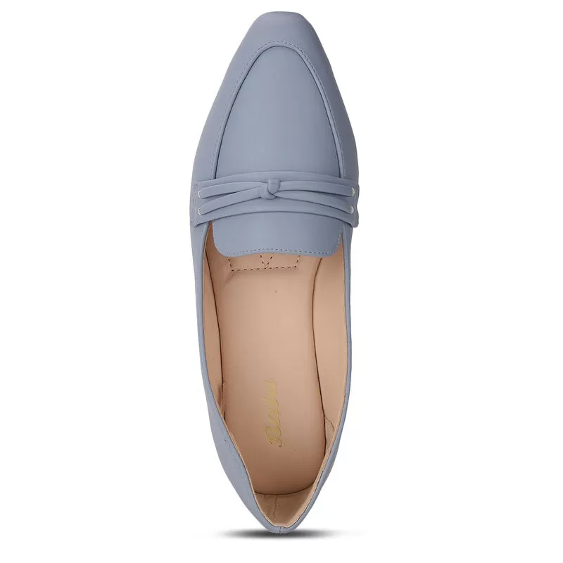 Bata Blue Ballerina For Women 5 Bata Blue Ballerina For Women - Image 5