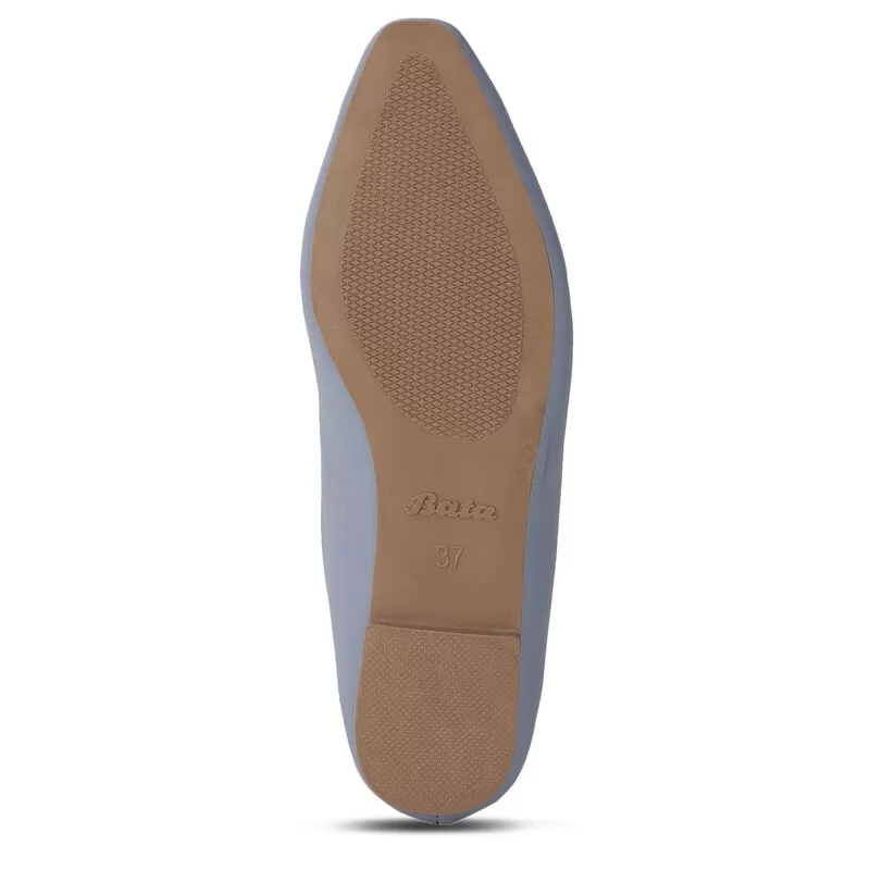 Bata Blue Ballerina For Women 6 Bata Blue Ballerina For Women - Image 6