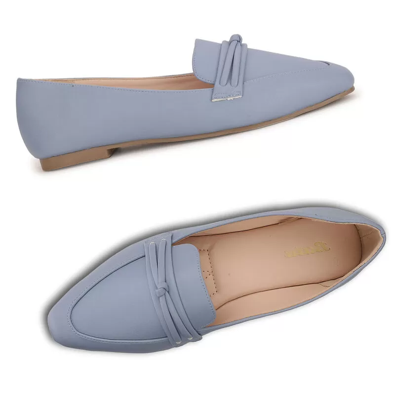 Bata Blue Ballerina For Women 7 Bata Blue Ballerina For Women - Image 7