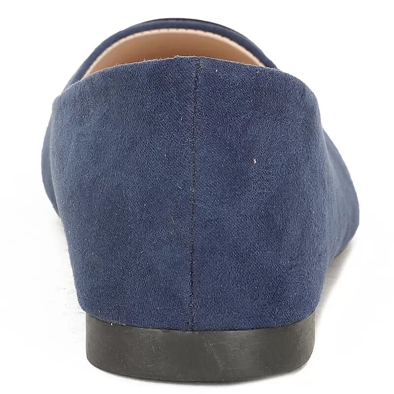 Bata Navy Ballerinas For Women 4 Bata Navy Ballerinas For Women - Image 4