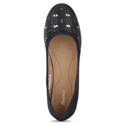 Bata Blue Ballerina For Women 11 Bata Blue Ballerina For Women -Shoes for me! 5519763 5