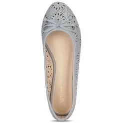 Bata Blue Ballerina For Women -Shoes for me! 5519901 5