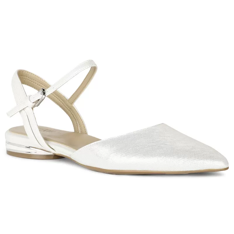 Naturalizer White Slipon For Women 2 Naturalizer White Slipon For Women - Image 2